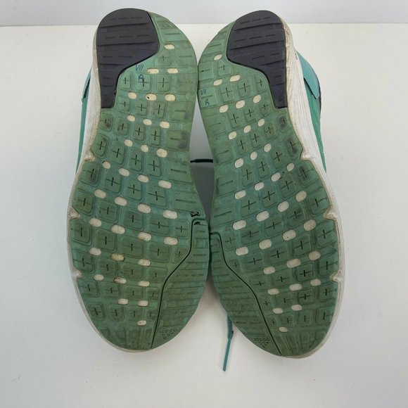 Adidas Cloudfoam Running Shoes Blue Green Womens Size 9.5 - Picture 5 of 6